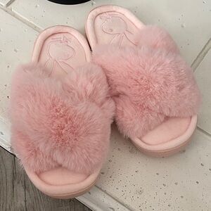 Playboy EmbossedLogo  Pink Women's Slippers